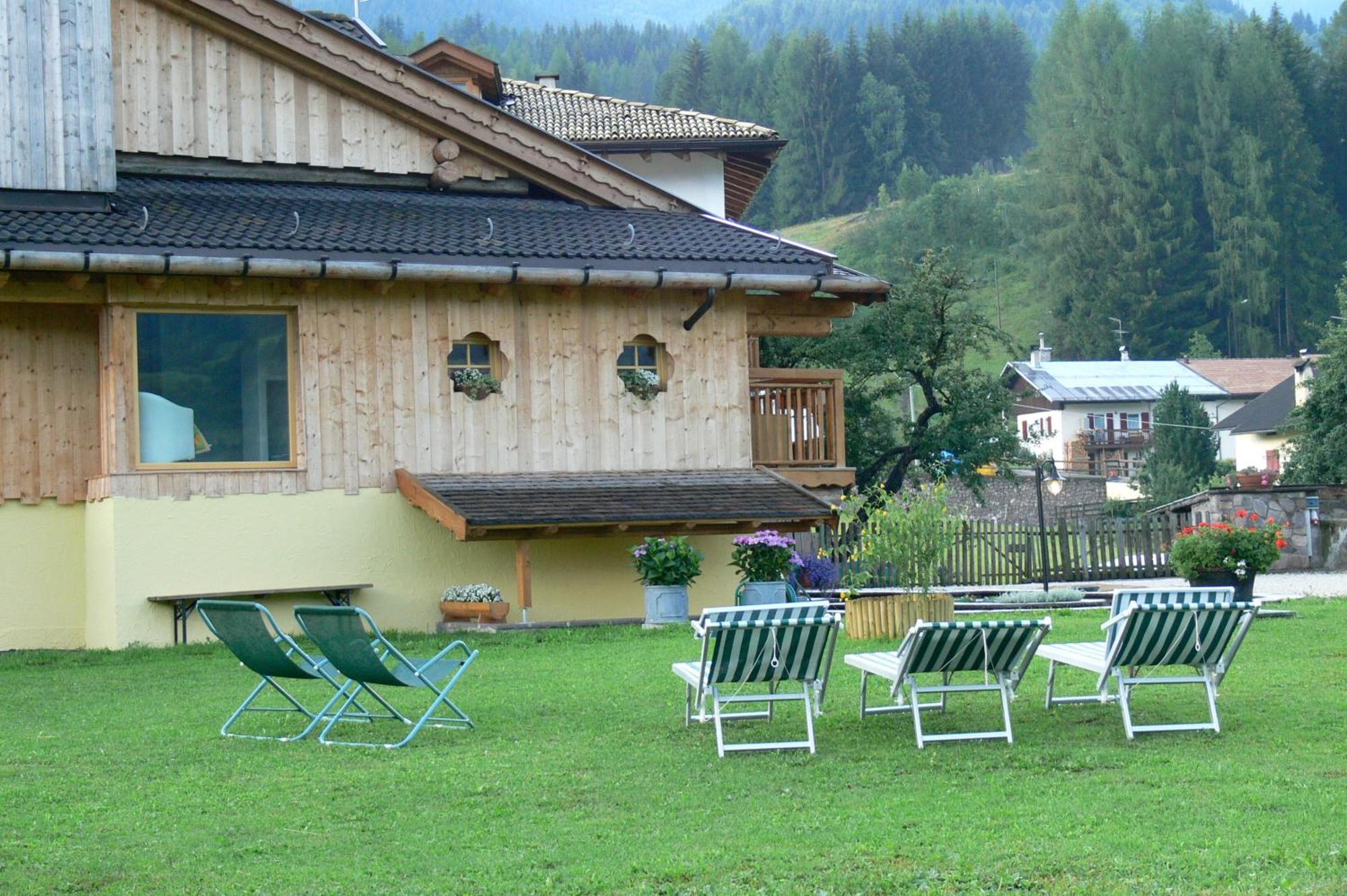 Maso Vaia Bed and Breakfast Cavalese Eksteriør billede